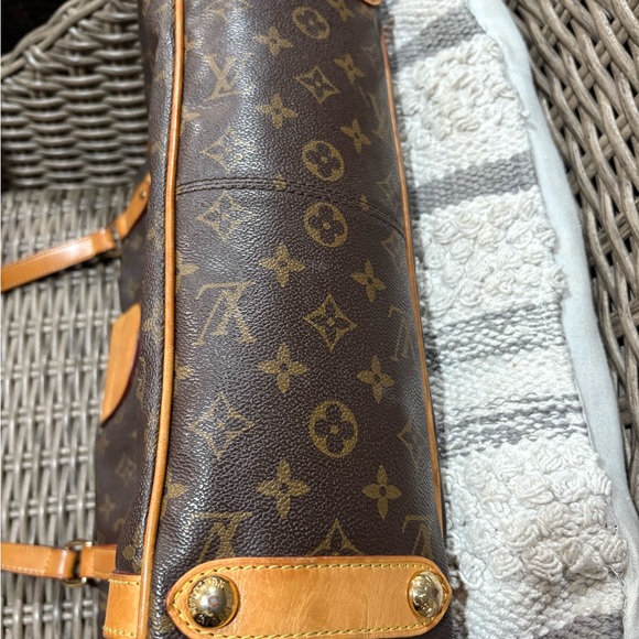 Louis Vuitton Brown and Tan Monogram Shoulder Bag stresa - Picture 5 of 14